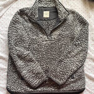 Thread & Supply Charcoal Sherpa Jacket